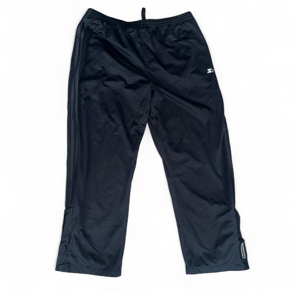 Vintage Starter Black Track Pants – Men's XL